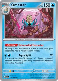 Aerodactyl - Scarlet & Violet - 151 #142 Pokemon Card