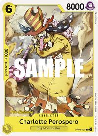 ONE PIECE CARD GAME OP03-106 C Charlotte Opera