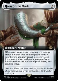 Horn of Gondor (Extended Art) (Surge Foil) - Universes Beyond: The