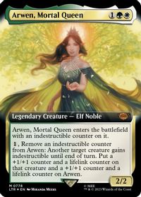 Elessar, the Elfstone - Cloudstone Curio (Surge Foil) - Commander