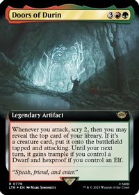 Shards of Narsil - Thorn of Amethyst (Surge Foil) - Commander: The