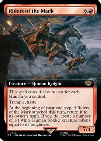 Champions Of Minas Tirith Extended Art NON Foil Lord Of The Rings LTR MTG  Magic