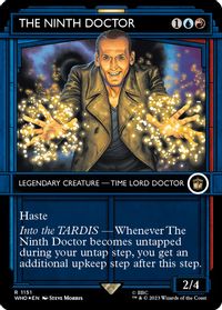 The Sixth Doctor (Showcase) (Surge Foil) - Universes Beyond