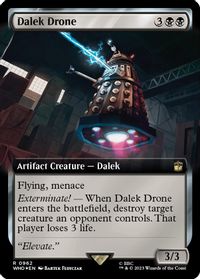Davros, Dalek Creator (Extended Art) (Surge Foil) - Universes