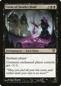 thumbnail image 2 of MTG Curse Of Fool's Wisdom - Commander - Magic The Gathering Card (Near Mint) 2 of 6