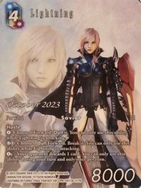 Lightning (October 2023) - FF: Promo Cards - Final Fantasy TCG