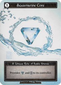 Aquamarine Core (Foil) - Beta - Sorcery: Contested Realm