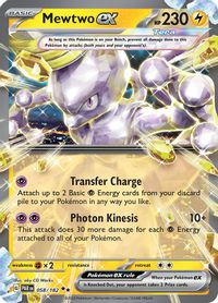 Pokemon TCG Legendary Treasures Mewtwo EX - 54/113 (LP)