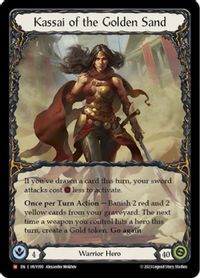 Kassai, Cintari Sellsword - Crucible of War - Flesh and Blood TCG