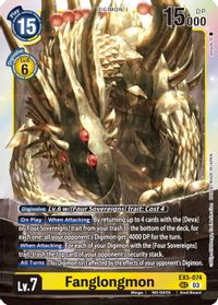 Fanglongmon (Alternate Art) - Animal Colosseum - Digimon Card Game