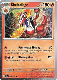 Skeledirge - 038/198 (Cosmos Holo)