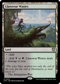 Nissa, Ascended Animist (Borderless) (Step-and-Compleat Foil 