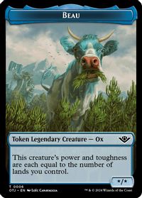 Human Warrior // Plot Double-Sided Token - Outlaws of Thunder Junction: Breaking  News - Magic: The Gathering