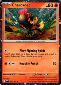 Charcadet - 026/182 (Cosmos Foil)