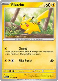 Pikachu - 025/165 (Pokemon Together)