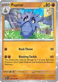 Pupitar - 106/197 (Cosmos Holo)
