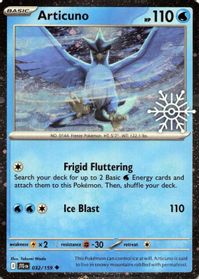 Articuno - 032/159 (Holiday Calendar)