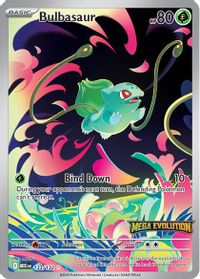 Bulbasaur - 133/132 (Mega Evolution Stamped)