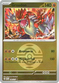 Groudon (Dusk Ball)