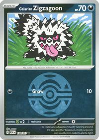 Galarian Zigzagoon (Dusk Ball)