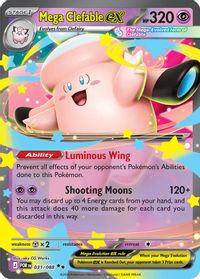 Mega Clefable ex - 031/088