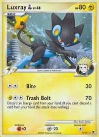 Luxray (46/99) (Cracked Ice Holo) (Blister Exclusive) [Black & White