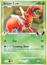 Eevee - Platinum - Rising Rivals #59 Pokemon Card