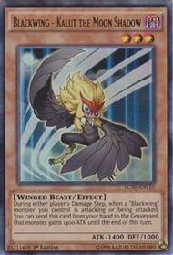 Blackwing Bora the Spear LED3-EN029 Common Yu-Gi-Oh Card 1st Edition New 