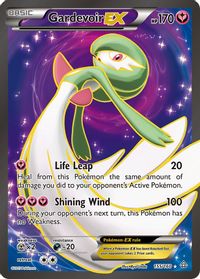 Card M Gardevoir-EX 156/160 da coleção Primal Clash