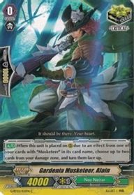 Cardfight Vanguard White Lily Musketeer Captain Cecilia G-FC01/024EN RRR 