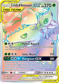 Celebi & Venusaur GX Secret Full Art PSA grading analytics