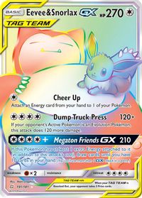 Eevee & Snorlax GX Secret Full Art PSA grading analytics