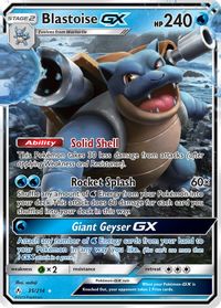 Blastoise GX PSA grading analytics