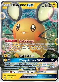 Dedenne GX PSA grading analytics