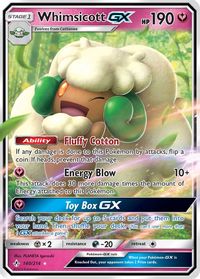 Whimsicott GX PSA grading analytics