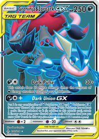 Greninja & Zoroark GX Full Art PSA grading analytics