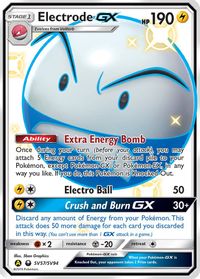 Electrode GX Full Art PSA grading analytics