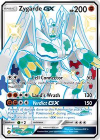 Zygarde GX Full Art PSA grading analytics