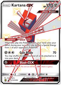 Kartana GX Full Art PSA grading analytics