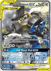 Lucario & Melmetal GX Power Partnership Tins Full Art PSA grading analytics