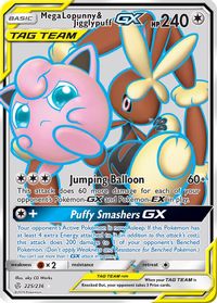 Mega Lopunny & Jigglypuff GX Full Art PSA grading analytics