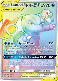 Blastoise & Piplup GX Secret Full Art PSA grading analytics