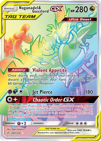Naganadel & Guzzlord GX Secret Full Art PSA grading analytics