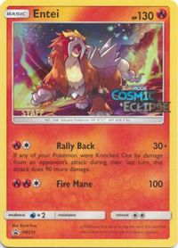 Entei-Holo Cosmic Eclipse Prerelease-Staff PSA grading analytics