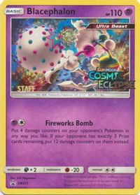 Blacephalon-Holo Cosmic Eclipse Prerelease-Staff PSA grading analytics