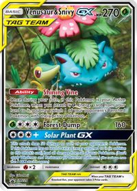 Venusaur & Snivy GX Tag Team Generations Premium Collection Full Art PSA grading analytics