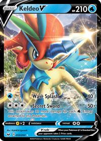 Keldeo V PSA grading analytics