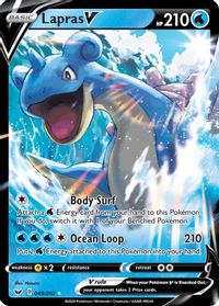 Lapras V PSA grading analytics