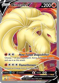 Ninetales V Full Art PSA grading analytics