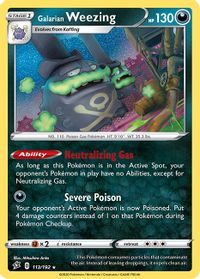 Galarian Weezing-Holo PSA grading analytics